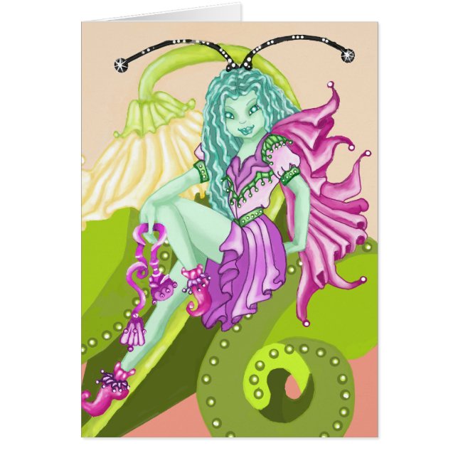 青い妖精の妖精 (正面)