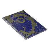 青い妖精の表紙のファンタジーのおとぎ話 ノートブック (右側)