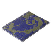 青い妖精の表紙のファンタジーのおとぎ話 ノートブック (左側)