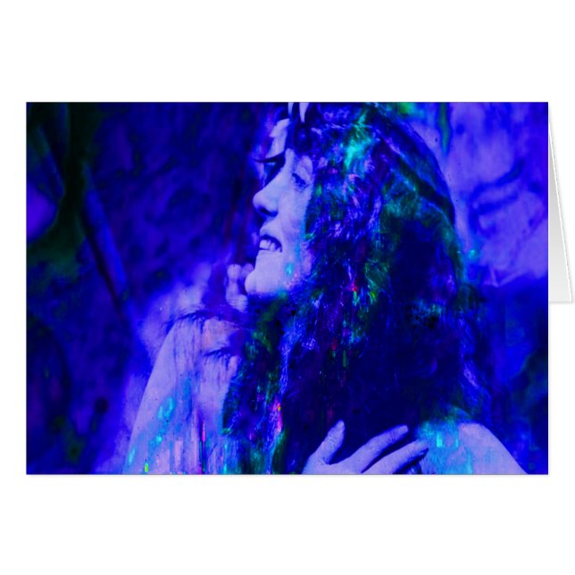 青い妖精 (正面横)