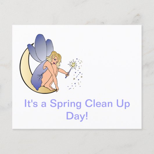 青い妖精 チラシ (正面)