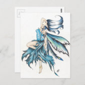 青い妖精 ポストカード (正面/裏面)