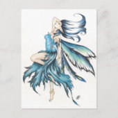 青い妖精 ポストカード (正面)