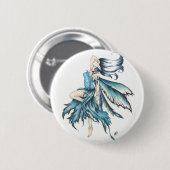 青い妖精 缶バッジ (正面&裏面)