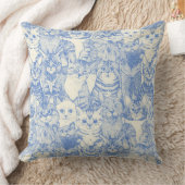 青い子ども クッション (ブランケット)