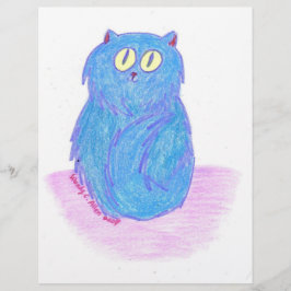 青い子猫