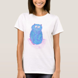 青い子猫 Tシャツ