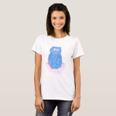 青い子猫 Tシャツ (正面フル)