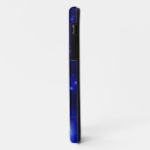 青い宇宙の宇宙の星雲の銀河系 Case-Mate iPhoneケース (裏面/左)