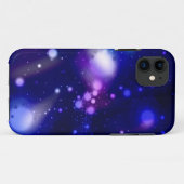 青い宇宙の宇宙の星雲の銀河系 Case-Mate iPhoneケース (裏面(横))