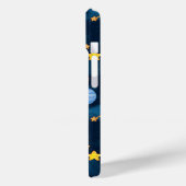 青い宇宙の惑星 シームレス パターン Case-Mate iPhoneケース (裏面 / 左)