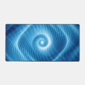 青い宇宙スパイラル星雲 デスクマット (正面)