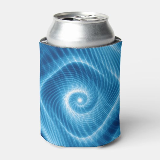 青い宇宙スパイラル星雲 缶クーラー (缶正面)