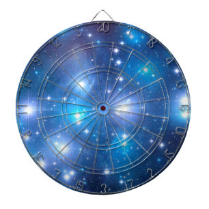 青い宇宙星 + あなたのアイディア ダーツボード