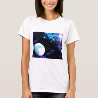 青い宇宙 Tシャツ
