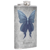 青い宝石を付けた蝶フラスコ フラスク (右)