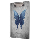 青い宝石を飾ったトンボ クリップボード (左)