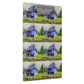 青い家絵画 クリップボード (右)