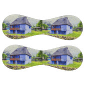 青い家絵画 ソフトボール (パネル)