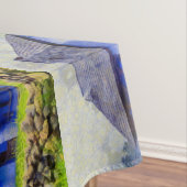 青い家絵画 テーブルクロス (インサイチュ)