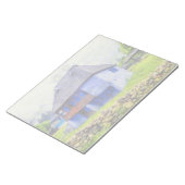 青い家絵画 ノートパッド (アングル)