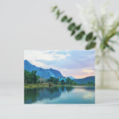 青い家 ポストカード (スタンド正面)