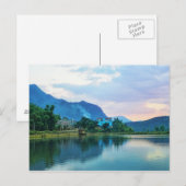 青い家 ポストカード (正面/裏面)