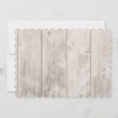 青い小人の森のクリスマス・パーティー 招待状 (裏面)