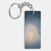 青い小洞窟、Capriのカンパニア州、イタリアの島 キーホルダー (正面左)