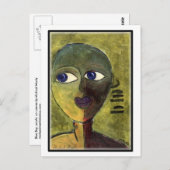 青い少年のはがき ポストカード (正面/裏面)