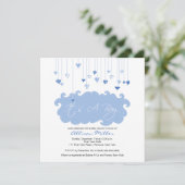 『青い少年のハート』 招待状 (スタンド正面)