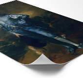 青い少年 ポスター (角)