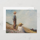 青い少年 ポストカード (正面/裏面)