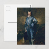 青い少年 ポストカード (正面/裏面)