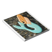 青い尾の人魚メモ帳 ノートパッド (アングル)