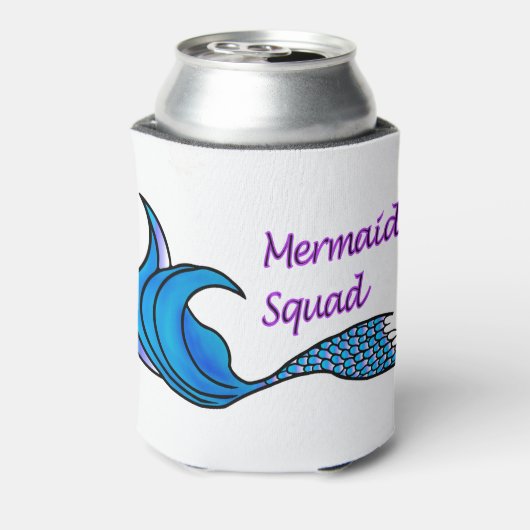 青い尾の缶クーラー付きメイドチーム 缶クーラー (缶裏面)