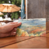 青い尾根山脈、カスタマイズ可能 ポストカード