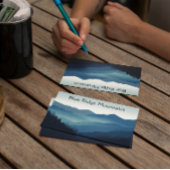 青い尾根山脈、カスタマイズ可能 ポストカード