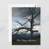 青い尾根山脈 ポストカード (正面/裏面)