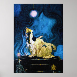 青い山の三プリンセス ポスター