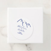 青い山の心で冒険が待っている 名前を追加 フェイバータグ (インサイチュ)