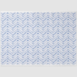 青い山形の切り離し 薄葉紙