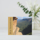 青い山道 ポストカード (スタンド正面)