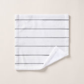 青い帆船航海のバスタオルセット バスタオルセット (ウォッシュタオル)