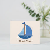 青い帆船, 海事; ありがとうございます ポストカード (スタンド正面)