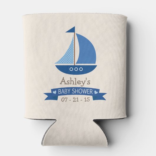 青い帆船、赤航海のちゃんシャワー 缶クーラー (裏面)