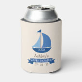 青い帆船、赤航海のちゃんシャワー 缶クーラー (缶裏面)