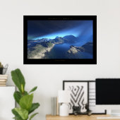 青い希望 ポスター (ホームオフィス)