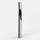 青い帽子が付いているスカル Case-Mate iPhoneケース (裏面/右)