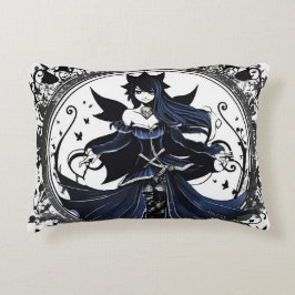 青い幻の妖精 アクセントクッション